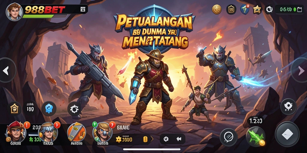 Pengalaman gameplay menakjubkan dalam 988BET dengan tantangan menarik.