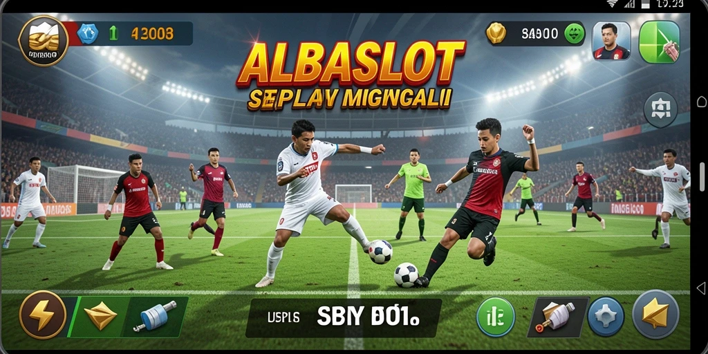 Tampilan menarik dari gameplay ALBASLOT yang memikat.