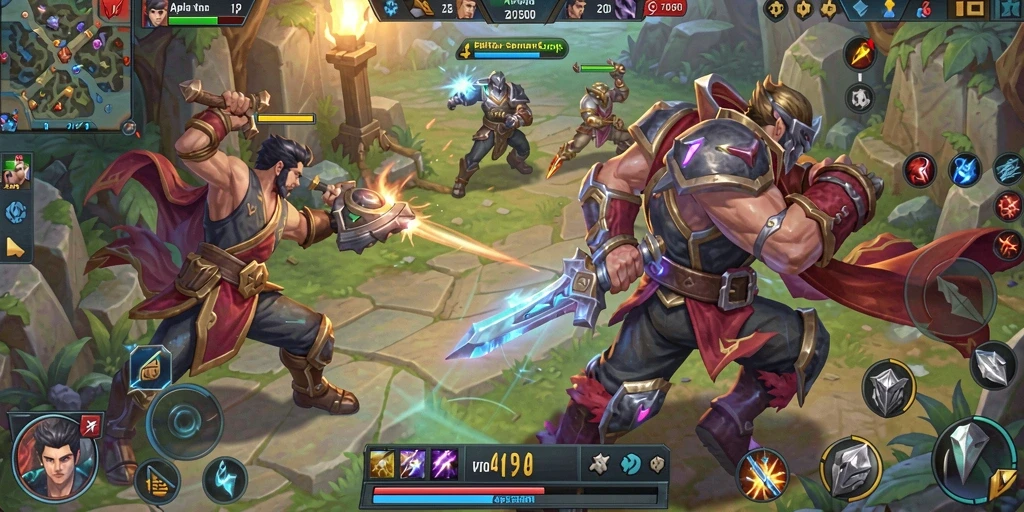 Tampilan gameplay seru dan mendebarkan dalam API5000.