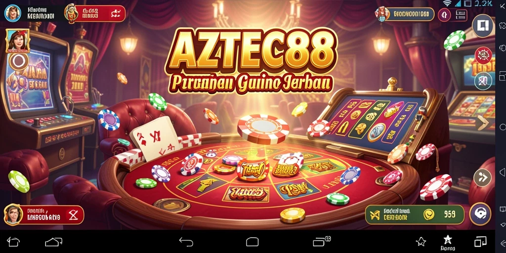 Gameplay seru AZTEC88 dengan grafis menawan.