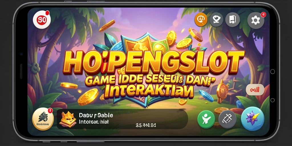 Tampilan gameplay HOPENGSLOT yang menarik dan penuh warna.