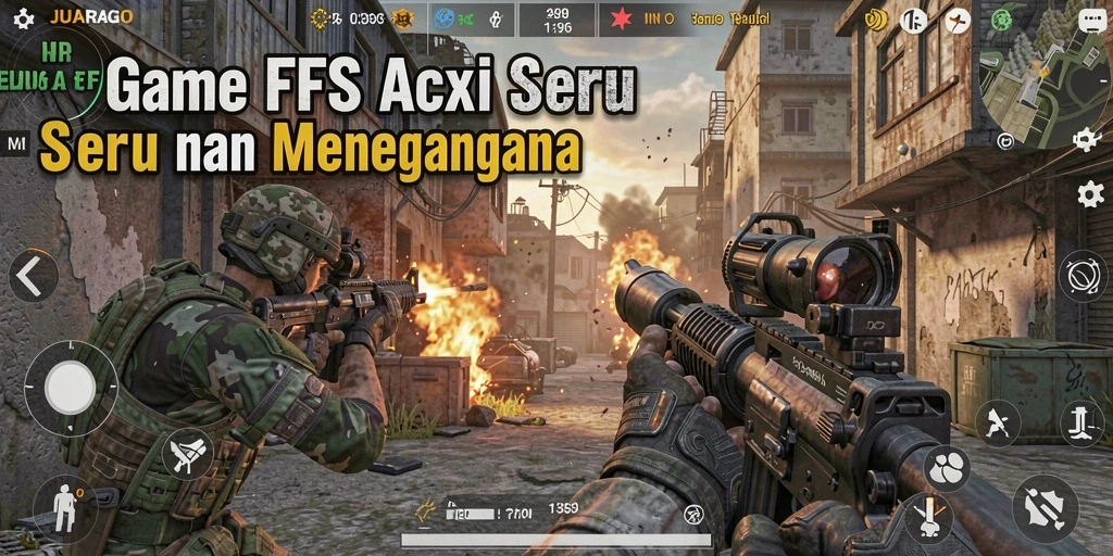 Tangkapan layar dari gameplay JUARAGO yang intens dan mendebarkan.