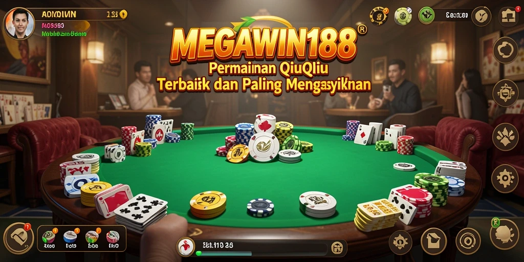 Screenshot gameplay QiuQiu dari MEGAWIN188 yang seru dan mendebarkan.
