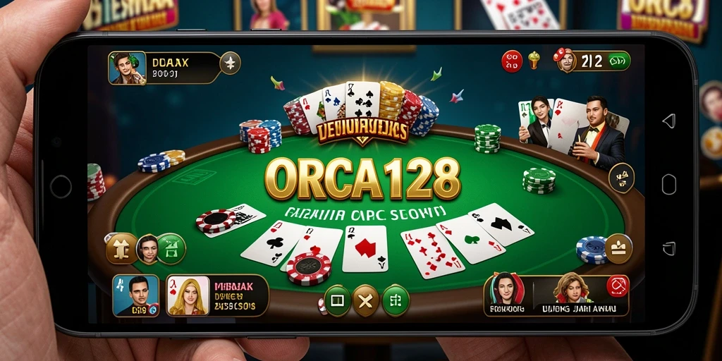Gambaran gameplay ORCA128 yang mendebarkan dan penuh strategi.