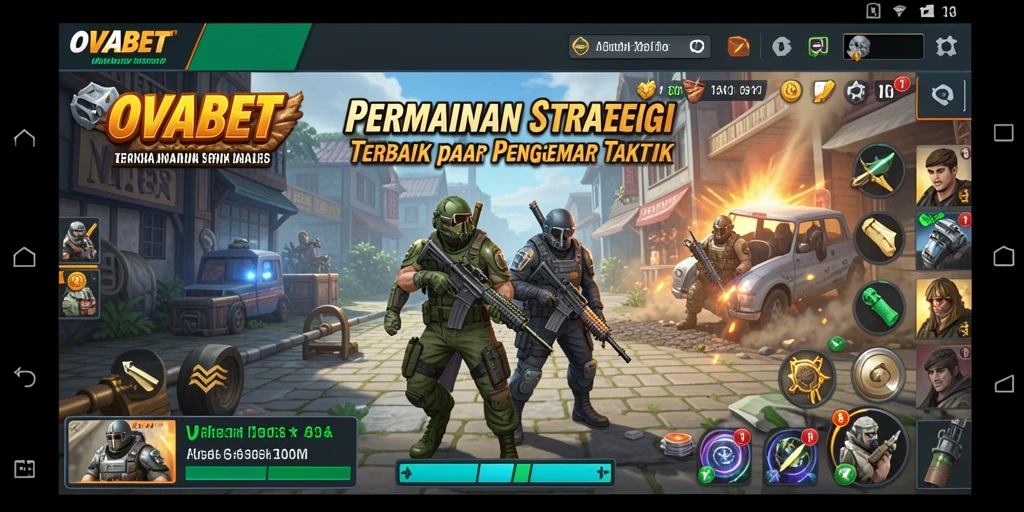 Screenshot menampilkan aksi strategis dalam <strong>OVABET</strong> yang mendalam.